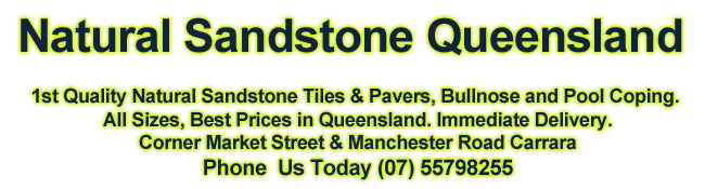 All Natural SandStone Gold Coast - Queensland